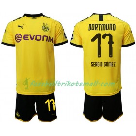 Fußballtrikots Borussia Dortmund Sergio Gomez 17 Kinder 2019-2020 Kurzarm Heimtrikotsatz kaufen